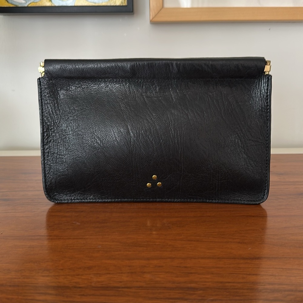 Jerome Dreyfuss Clic Clac Clutch Bag Black